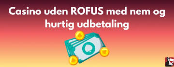 Det Bedste Casino Uden ROFUS Uden Registrering